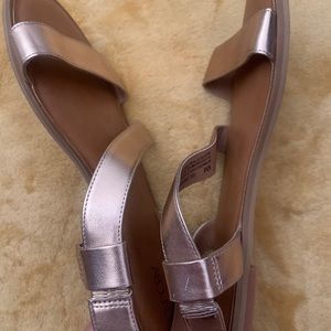 Gold sandals